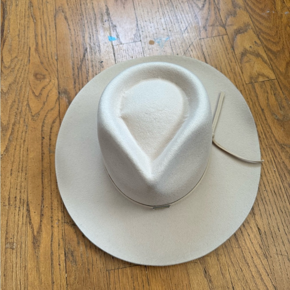 Gigi Pip Cream Wool Hat 57 - Picture 3 of 11